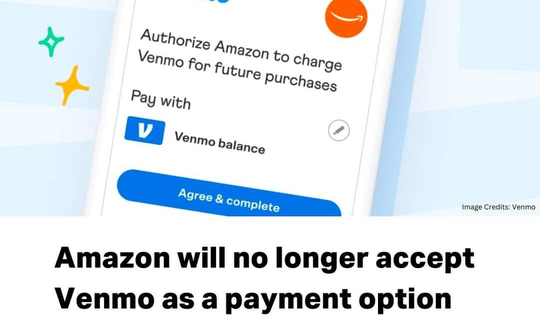 Amazon will no longer accept Venmo as a payment option starting from January 2024