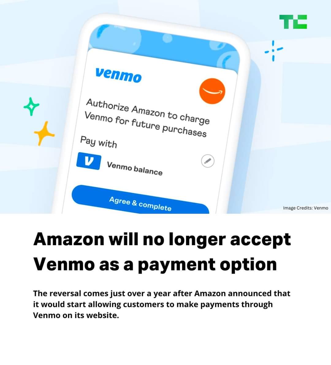 Amazon will no longer accept Venmo as a payment option starting from January 2024