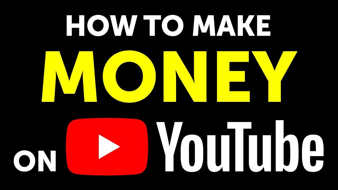 How To Make Money On YouTube While Working At Home